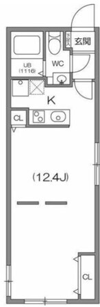 ZESTY駒沢大学Ⅱの物件間取画像